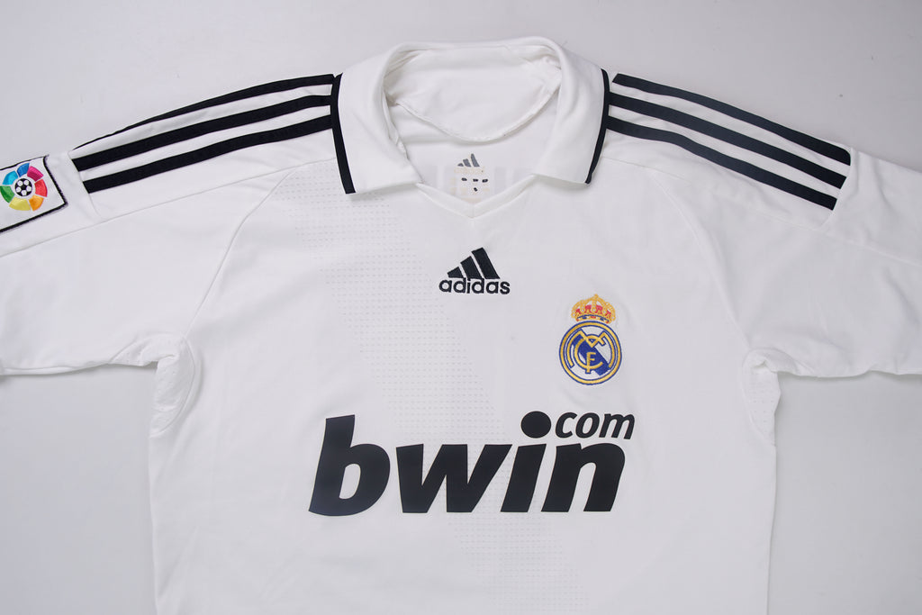 Adidas Real 08-09 Madrid Jersey | S