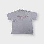 Nike grey T-Shirt with printed Florida State Tennis lettering and swoosh