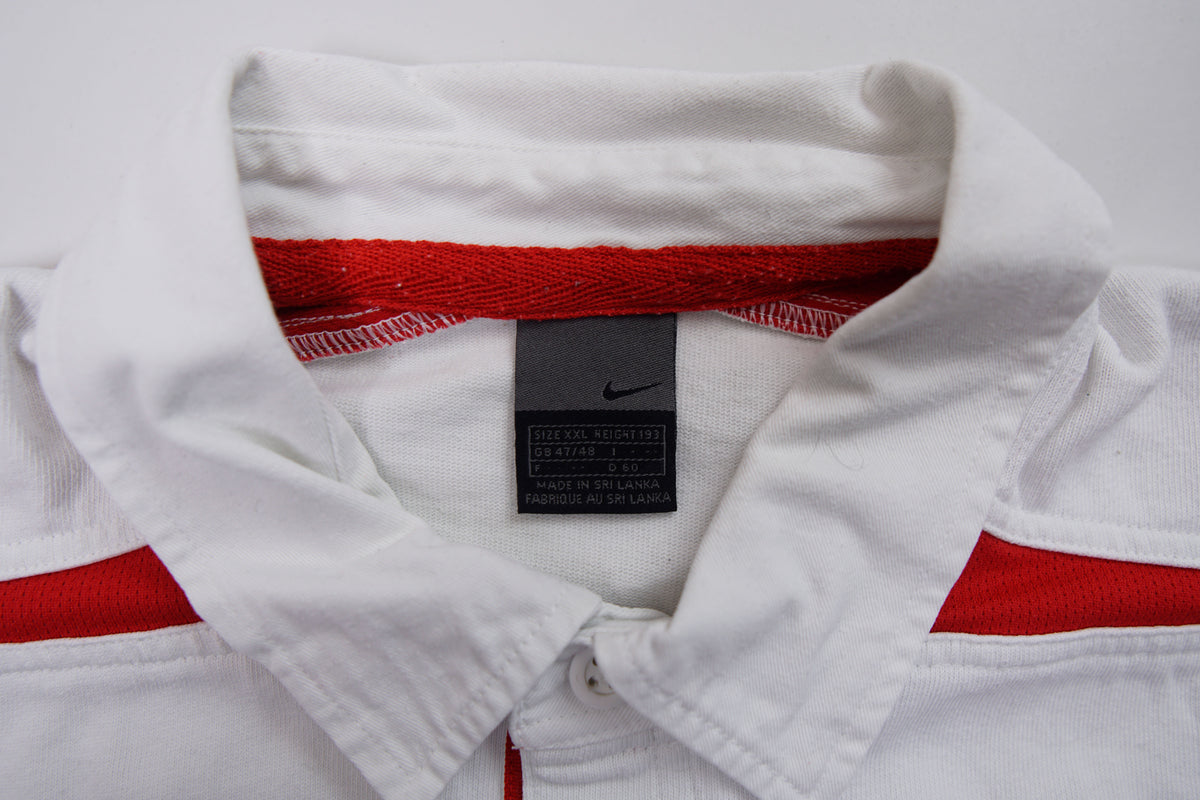 Vintage Nike England Rugby Poloshirt| XXL