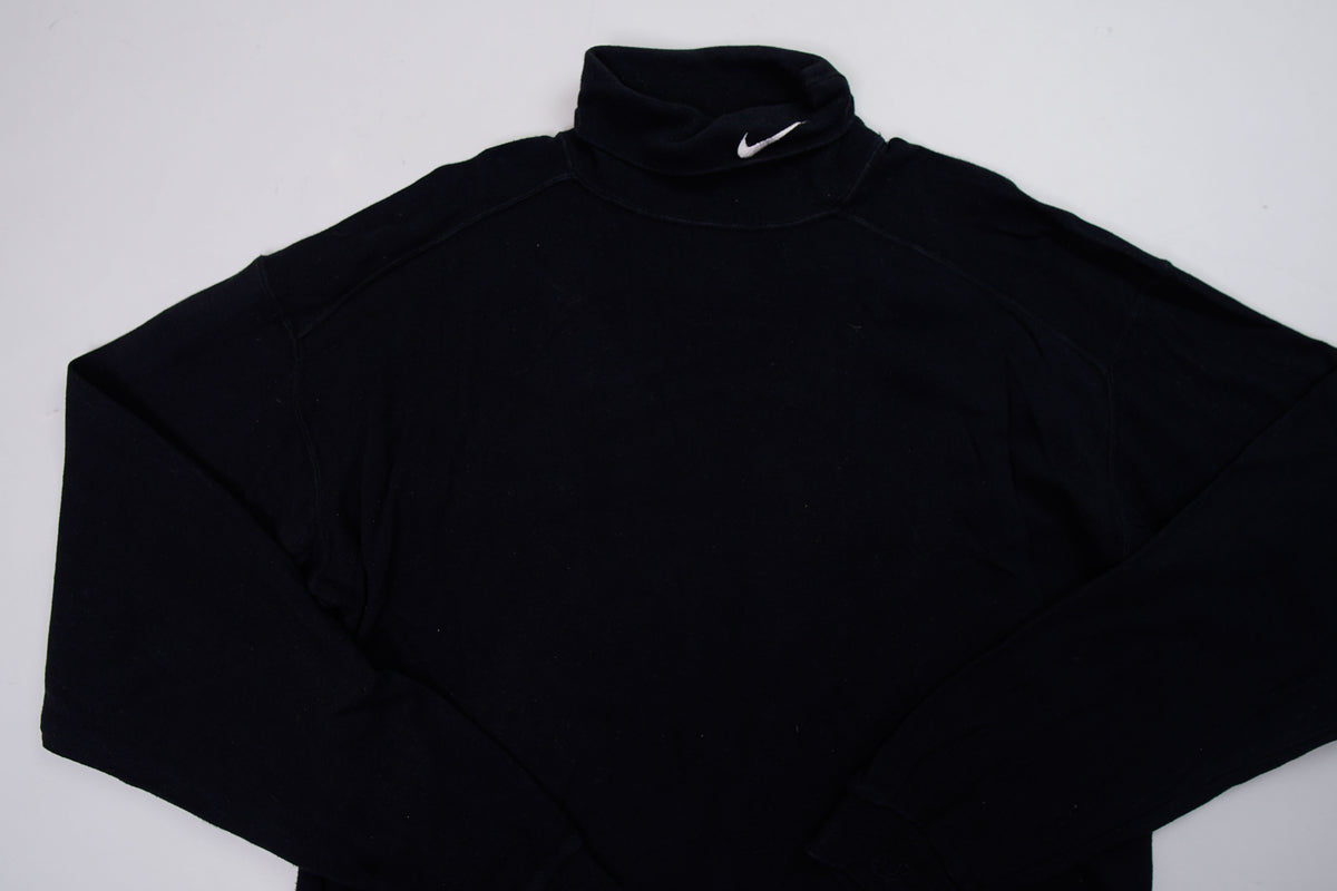 Vintage 90er Jahre Nike Rollkragenpullover | S
