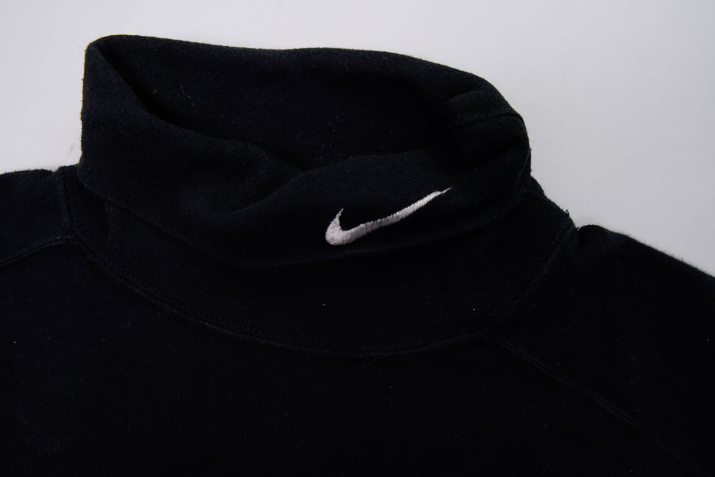 Vintage 90er Jahre Nike Rollkragenpullover | S