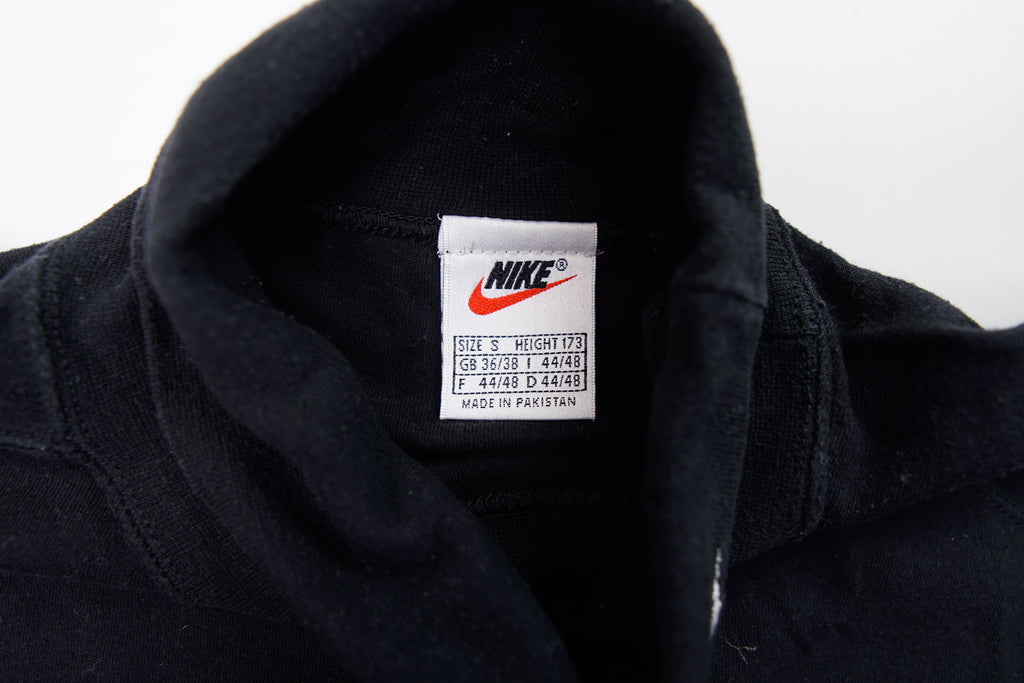 Vintage 90er Jahre Nike Rollkragenpullover | S