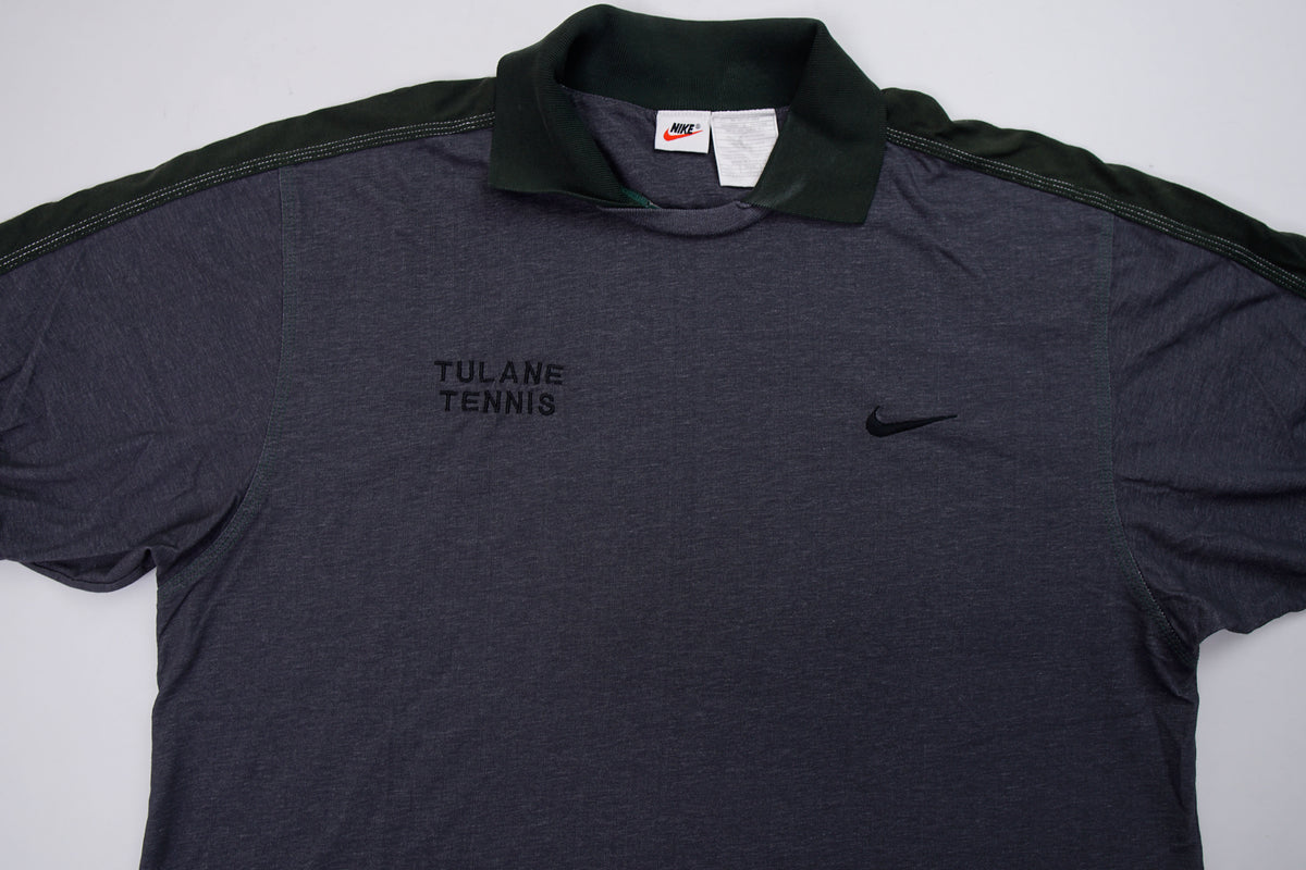 Vintage Nike Tulane Tennis Poloshirt | L