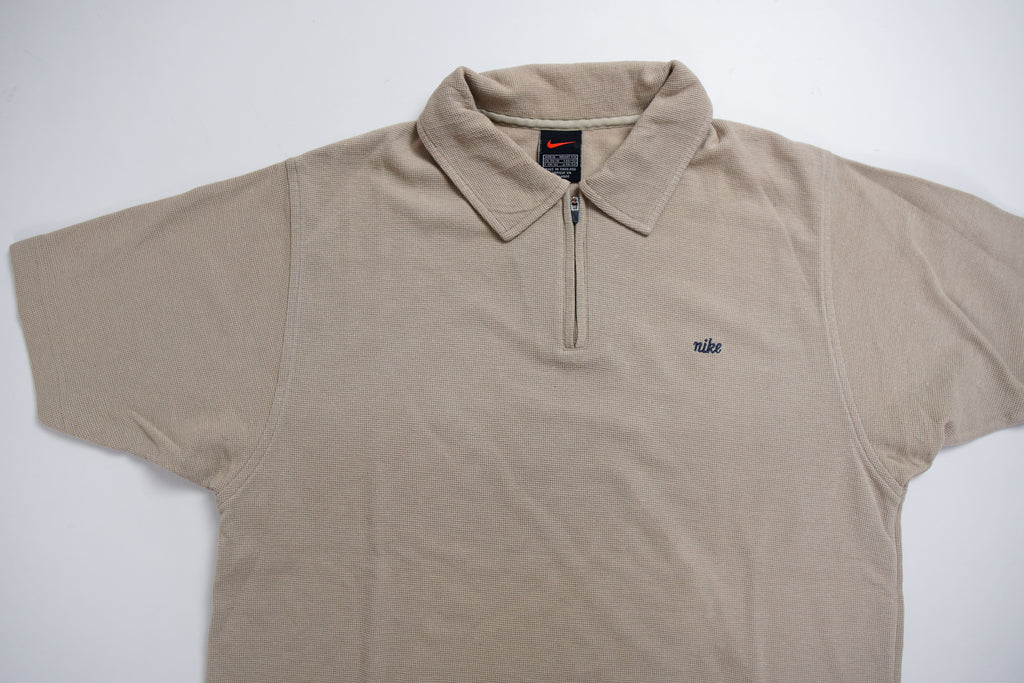 Vintage 90er Nike Half-Zip Shirt | M