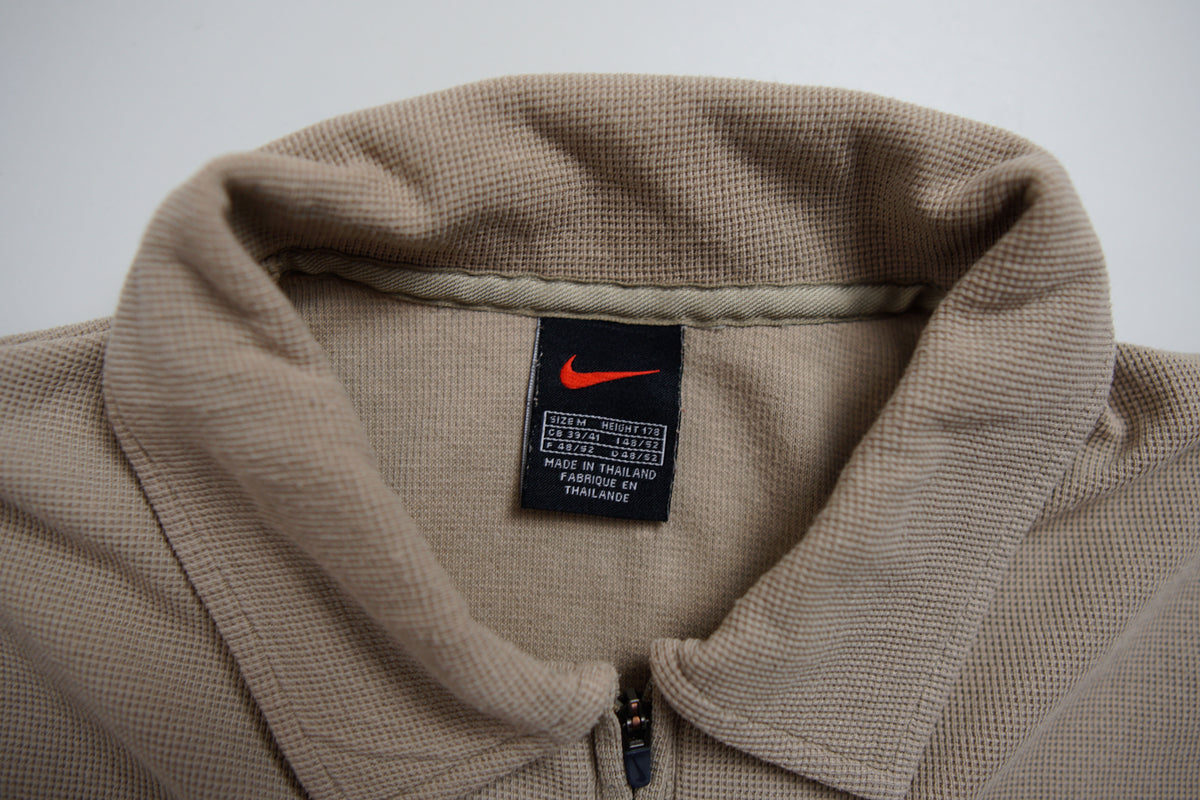 Vintage 90er Nike Half-Zip Shirt | M