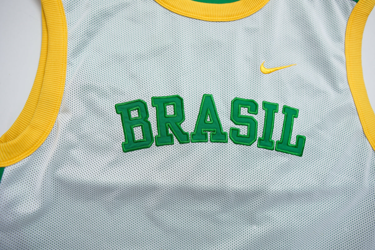 Vintage 2000s Reversible Nike Brazil Jersey | M