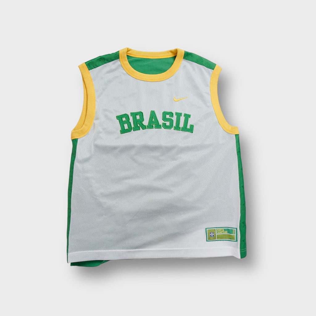 Vintage 2000er Nike Brasilien Wendetrikot | M