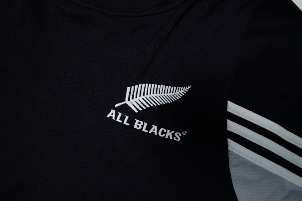 Vintage Adidas All Blacks Rugby Sweatshirt | L