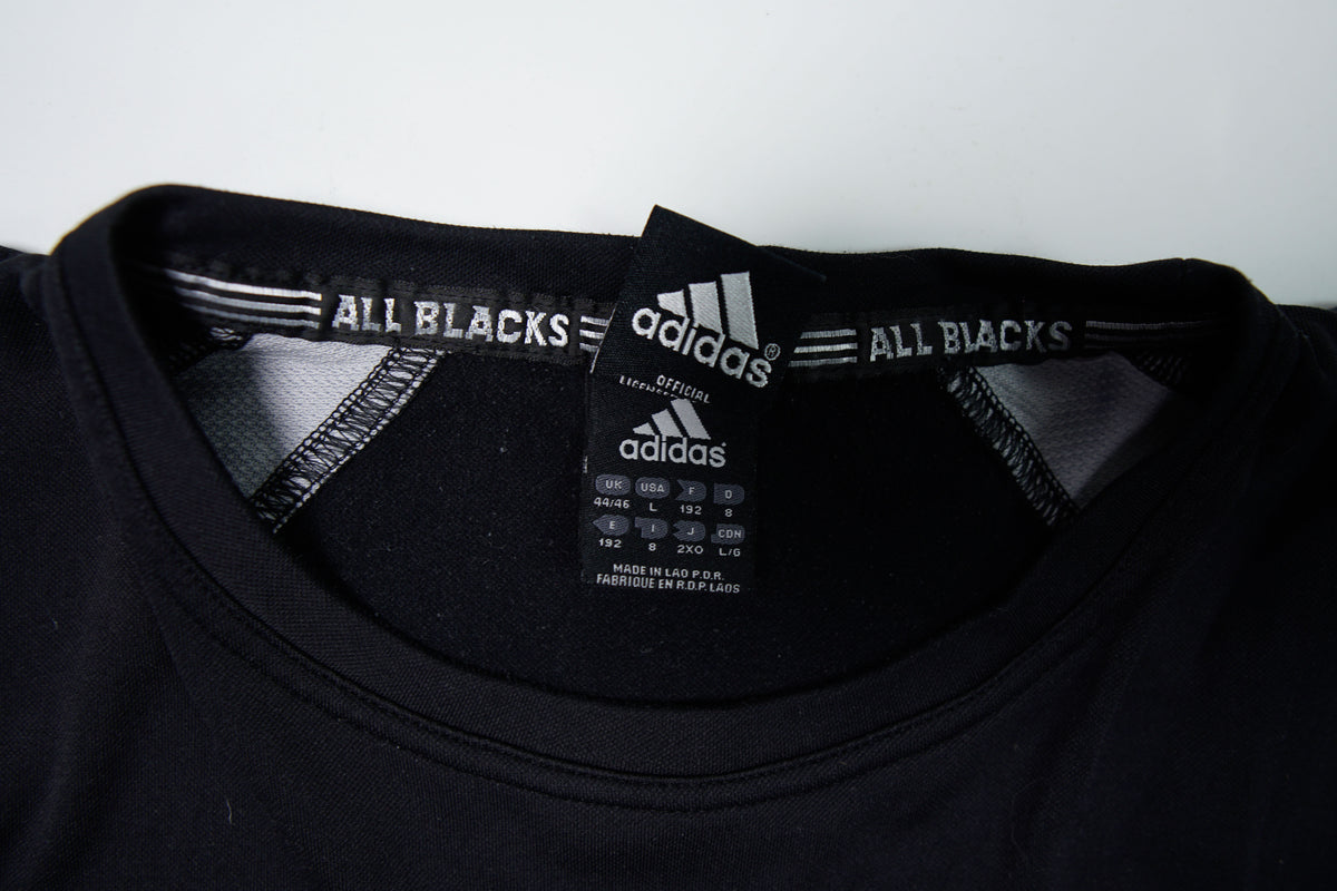 Vintage Adidas All Blacks Rugby Sweatshirt | L