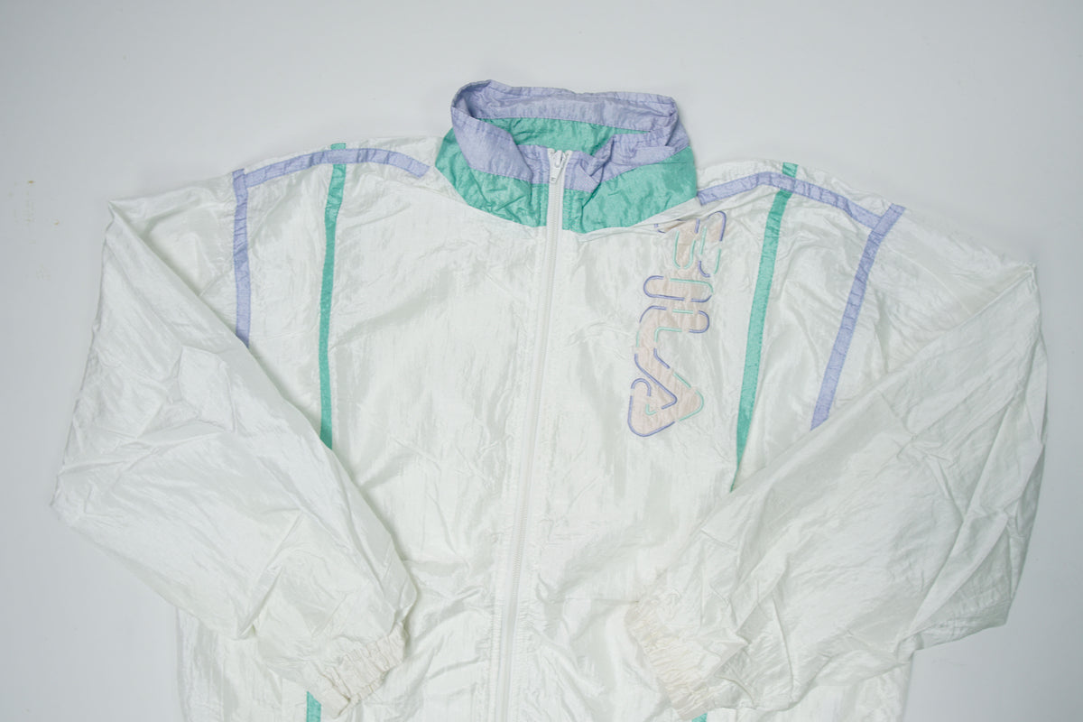 Vintage 90er Fila Trainingsanzug | Damen M / Herren XS