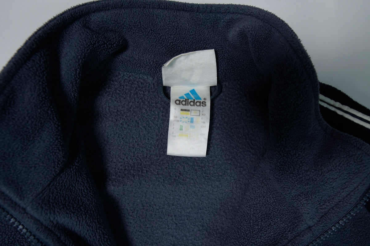 Vintage 2000s Adidas Fleece Jacket | L