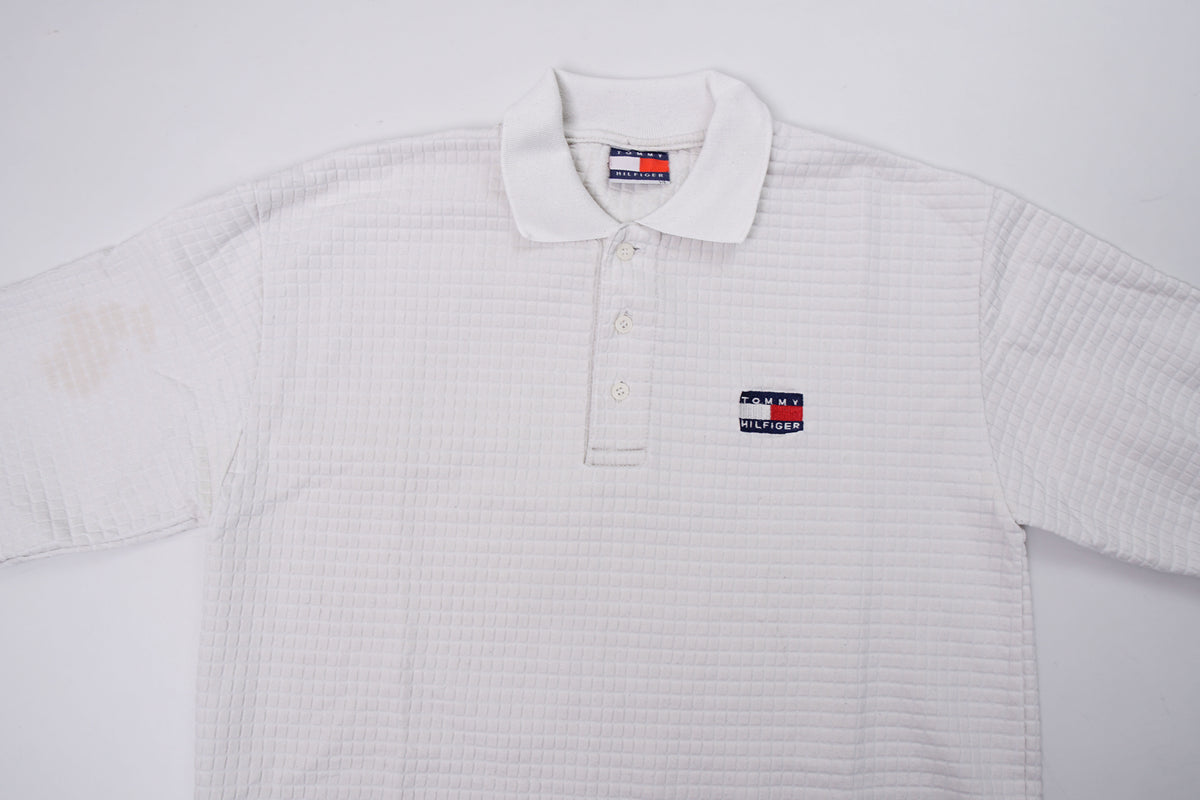 Vintage 90er Tommy Hilfiger Poloshirt | L