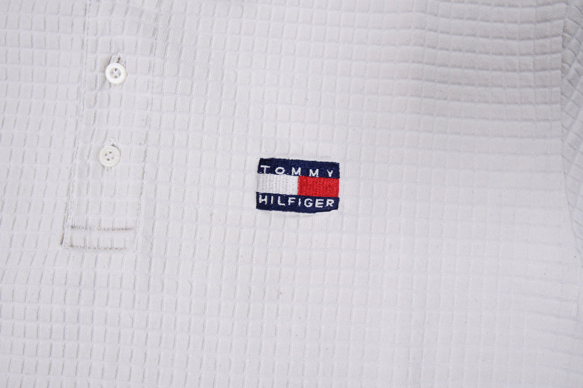 Vintage 90er Tommy Hilfiger Poloshirt | L