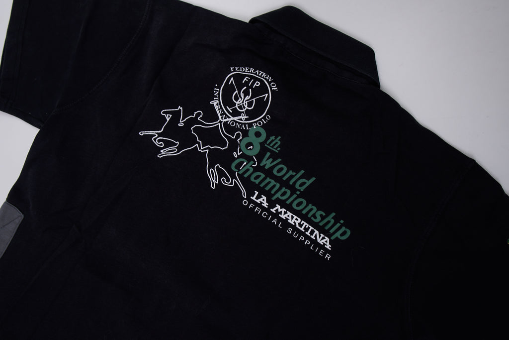 Vintage La Martina Polo India Team Poloshirt | M