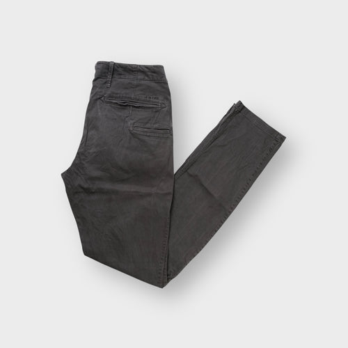 G-Star jeans in dark grey with welted back pockets and small metal logo badge