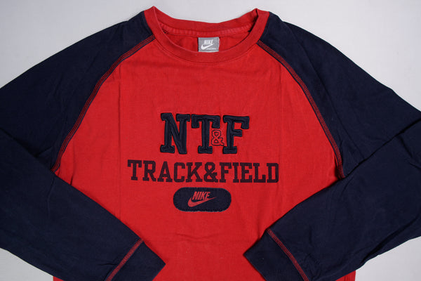 Vintage Nike Track&Field Langarmshirt | M