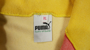Vintage Puma Half-Zip Sweater | XL