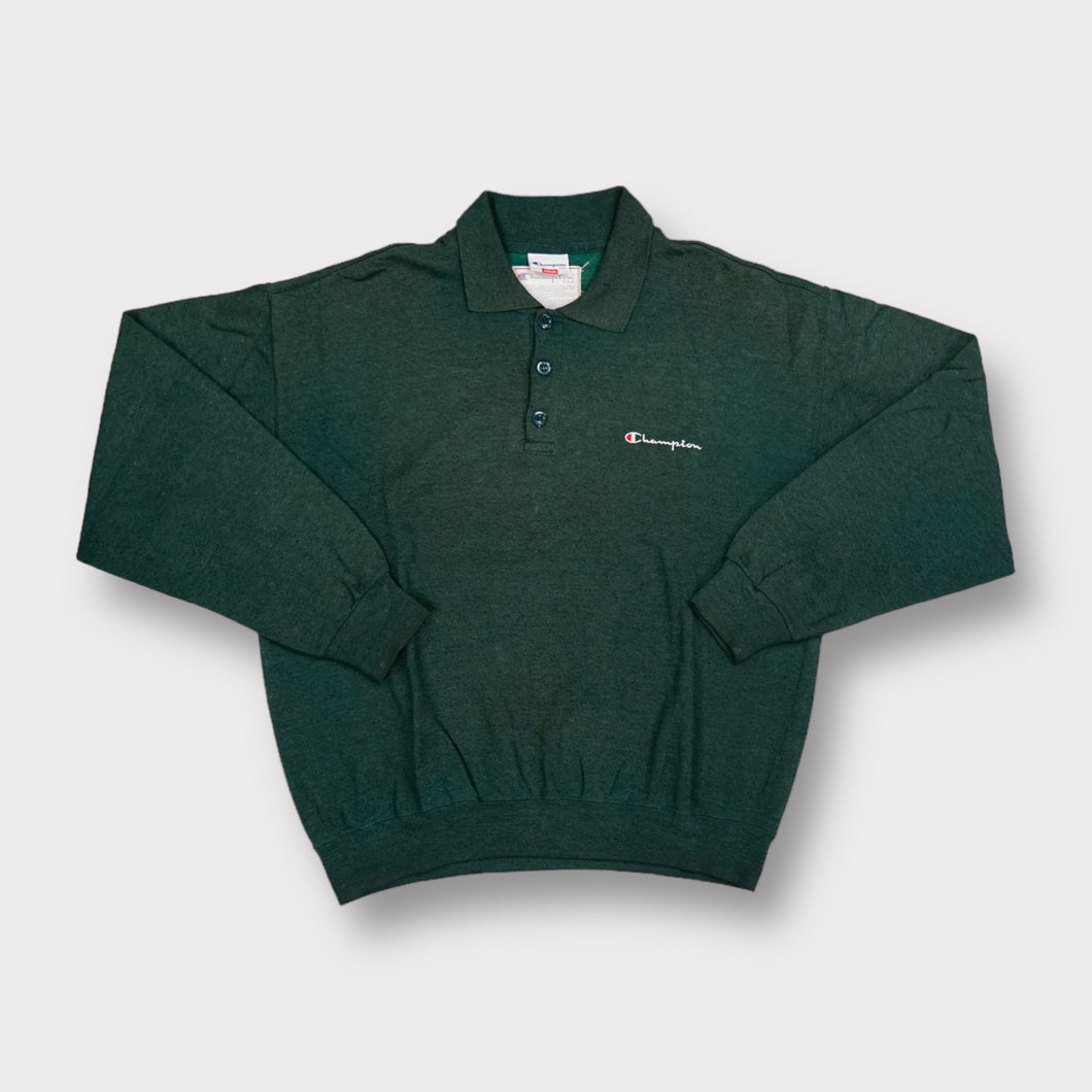 Vintage Champion Polosweater | M