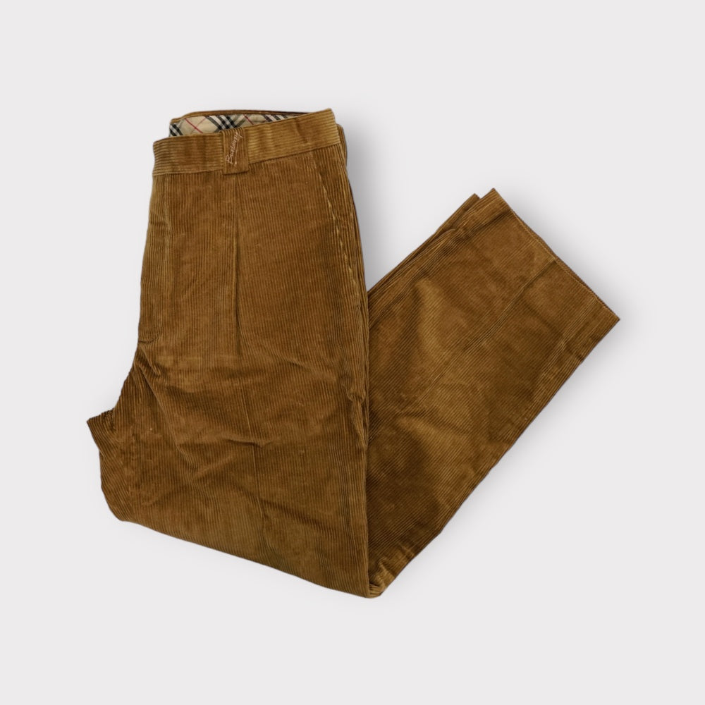 Vintage Burberry Cord Pants | 48