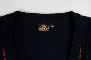 Vintage Knit Jacket | XL