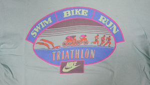 Vintage Nike Triathlon 1984 T-Shirt | M