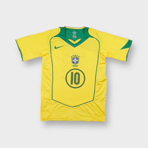 Nike Brasil 04/06 Ronaldinho Jersey | S
