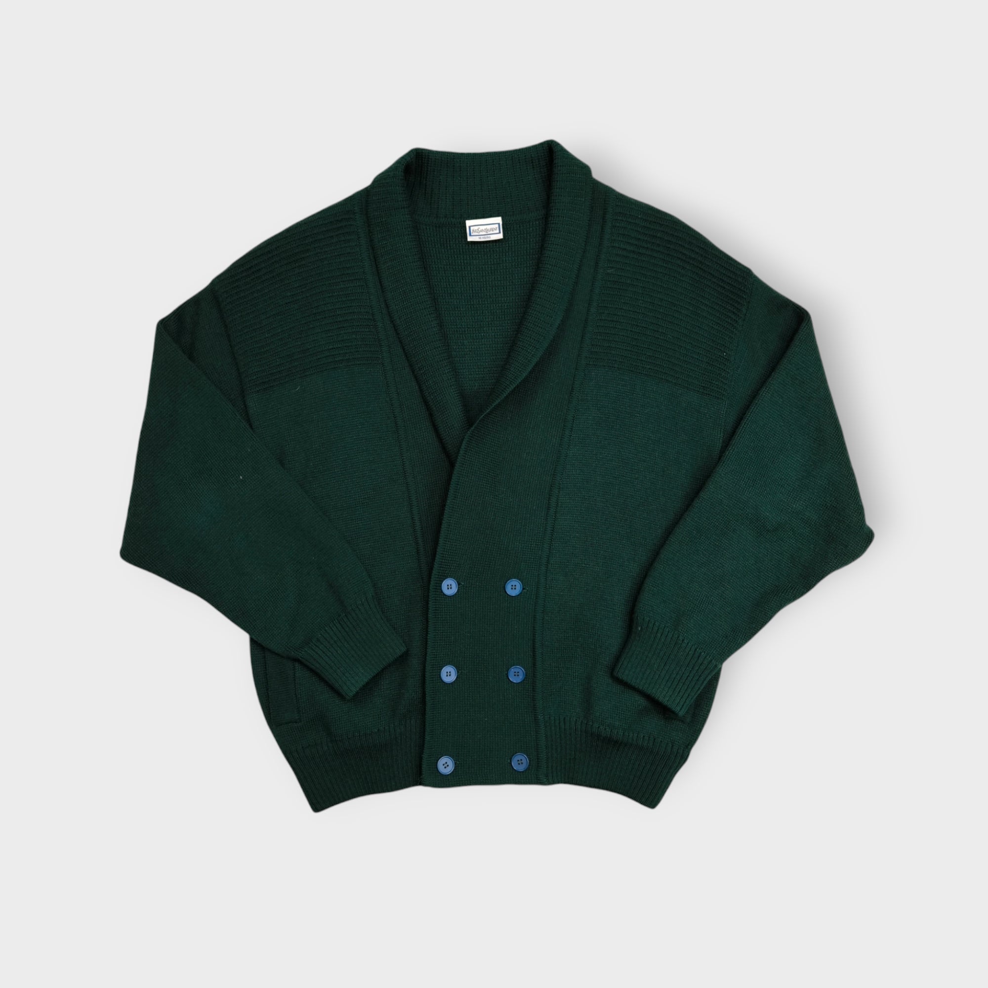 Vintage Yves Saint Laurent Knit Jacket | M – ninetyvintage