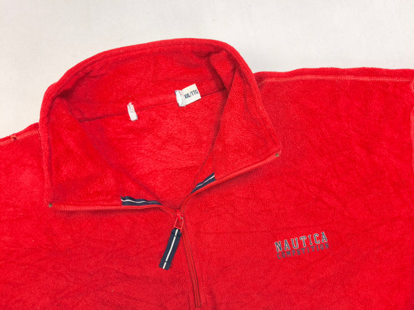Vintage Nautica Fleece-Pullover | XXL