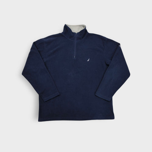 Vintage Nautica Fleece Sweater | L