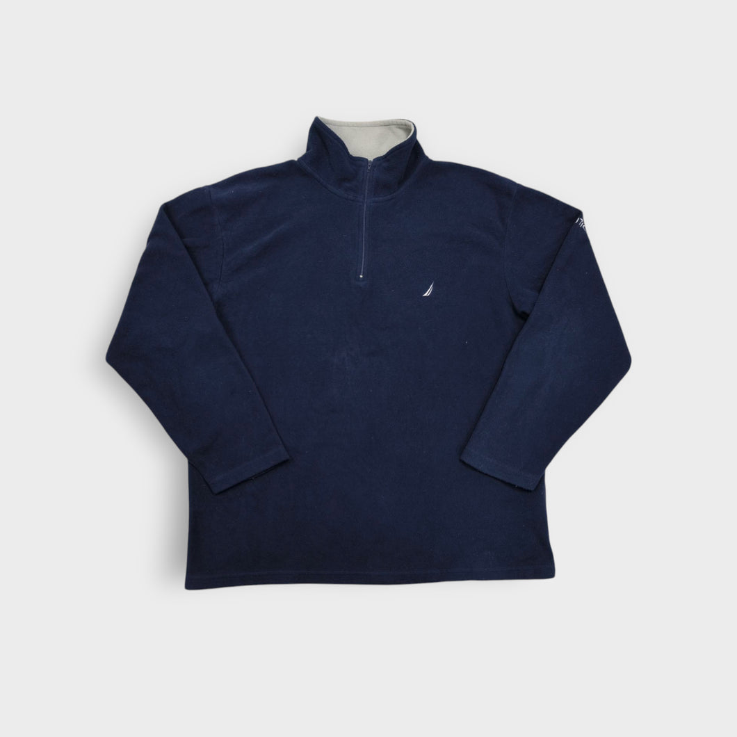 Vintage Nautica Fleece Sweater | L