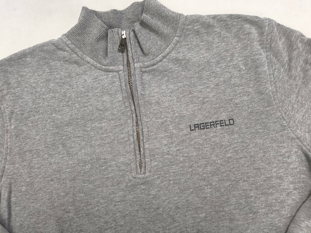 Karl Lagerfeld Half-Zip Sweater | S