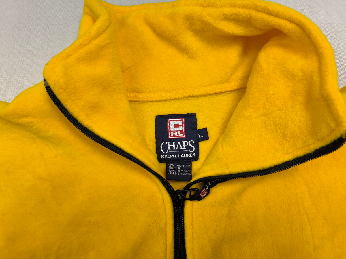 Vintage Chaps Fleece Sweater | L