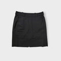 Black Nike Golf skirt with side zip pockets and belt loops visible on a flat lay