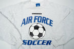 Vintage Umbro Air Force Fußballpullover | Damen M / Herren XS