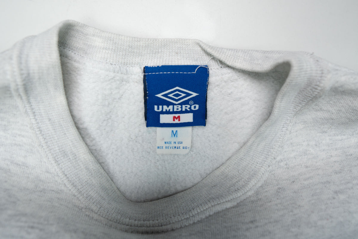 Vintage Umbro Air Force Fußballpullover | Damen M / Herren XS