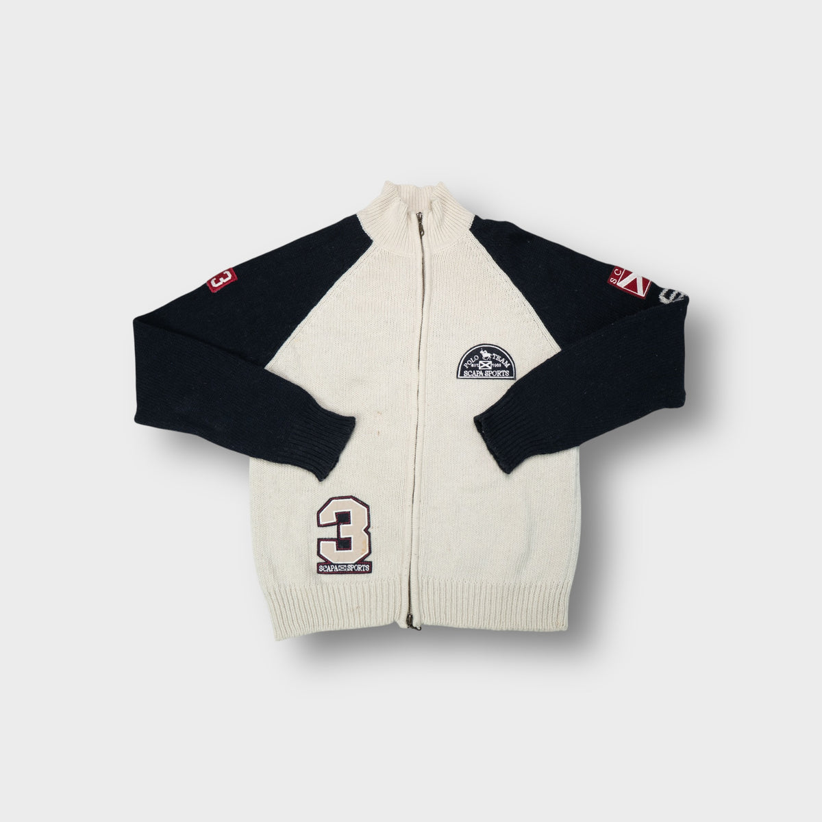 Vintage Scapa Sports Strickjacke | L