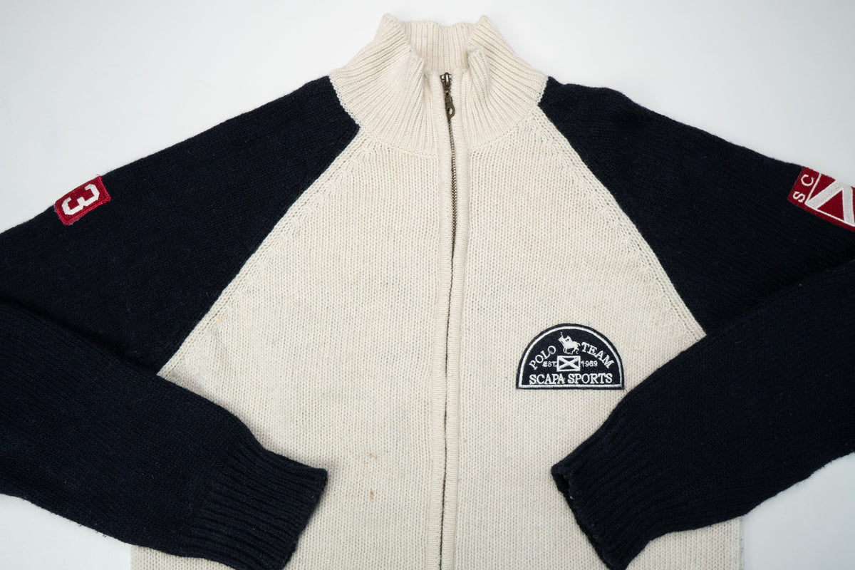 Vintage Scapa Sports Strickjacke | L