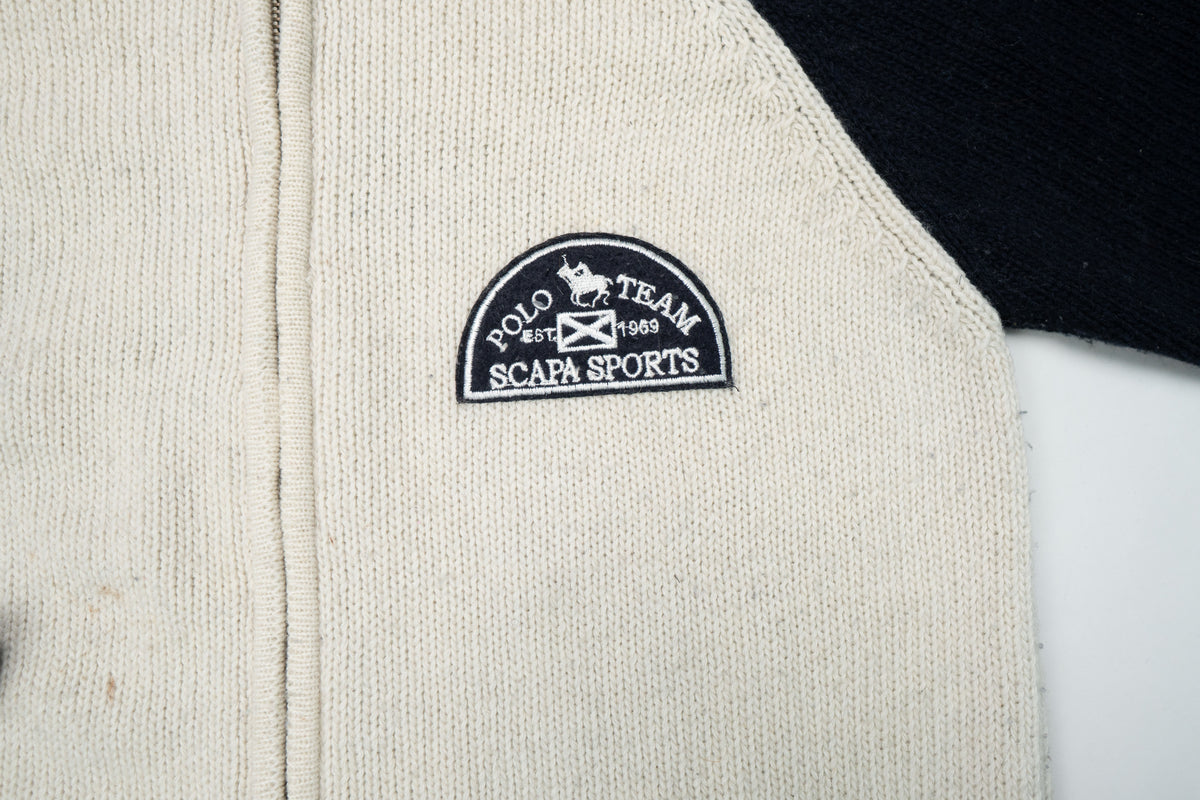 Vintage Scapa Sports Strickjacke | L