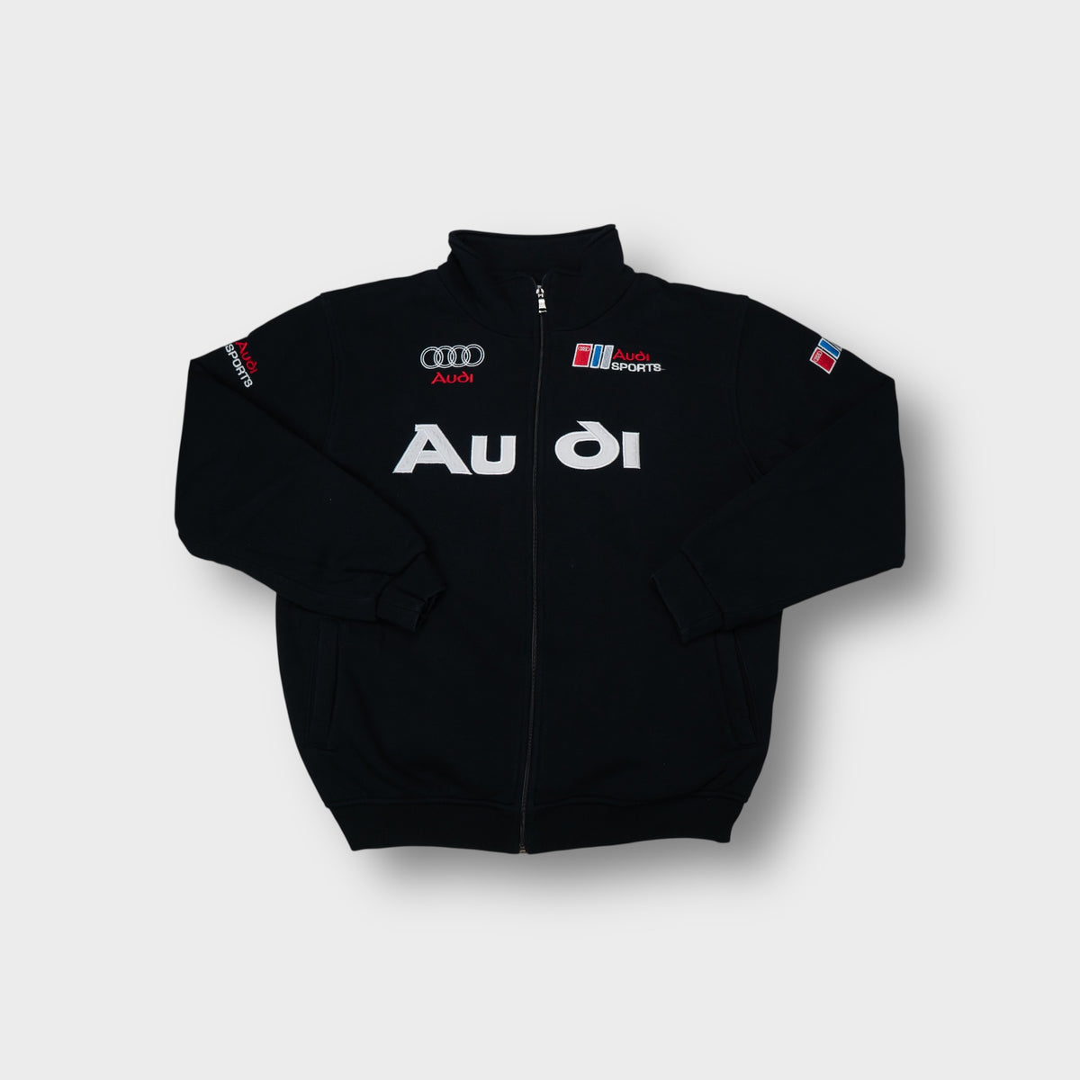 Vintage Audi Sports Sweatjacke | XL
