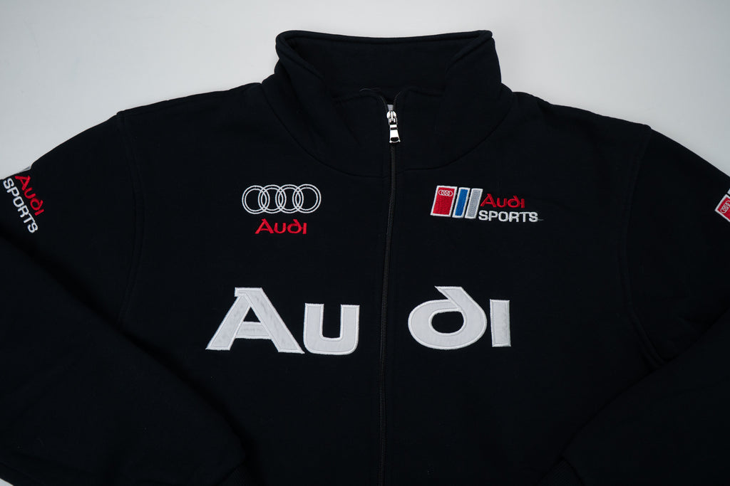 Vintage Audi Sports Sweatjacke | XL
