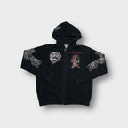 Vintage Ed Hardy Sweatjacket | S