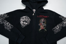 Load image into Gallery viewer, Vintage Ed Hardy Sweatjacket | S