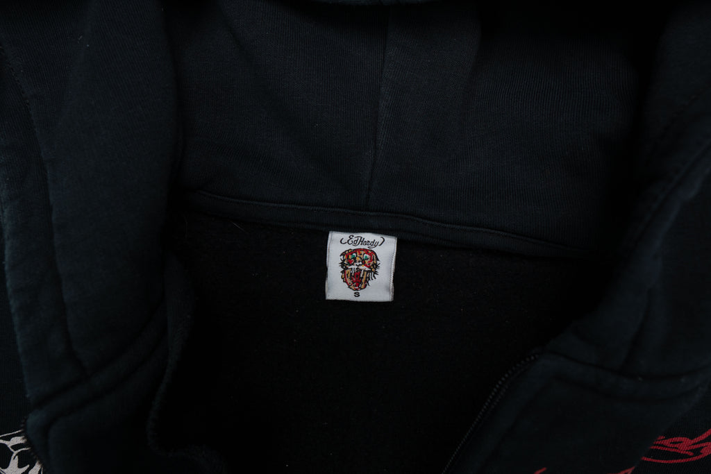 Vintage Ed Hardy Sweatjacket | S