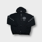 Vintage Gorilla Biker Sweatjacke | XL
