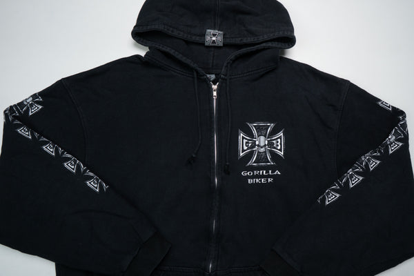 Vintage Gorilla Biker Sweatjacke | XL