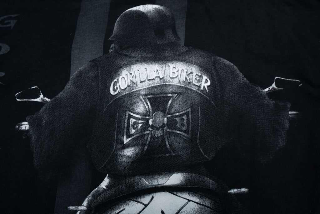 Vintage Gorilla Biker Sweatjacke | XL