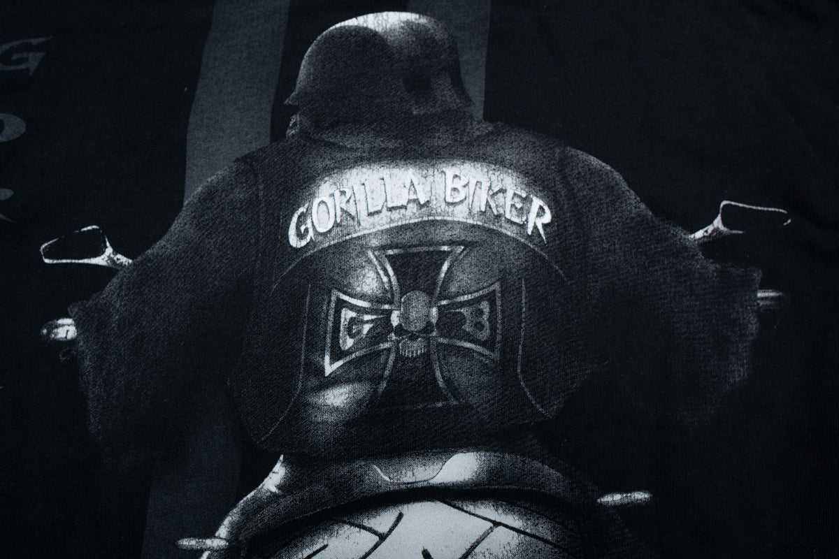 Vintage Gorilla Biker Sweatjacke | XL