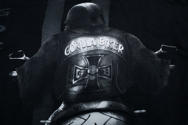 Vintage Gorilla Biker Sweatjacke | XL