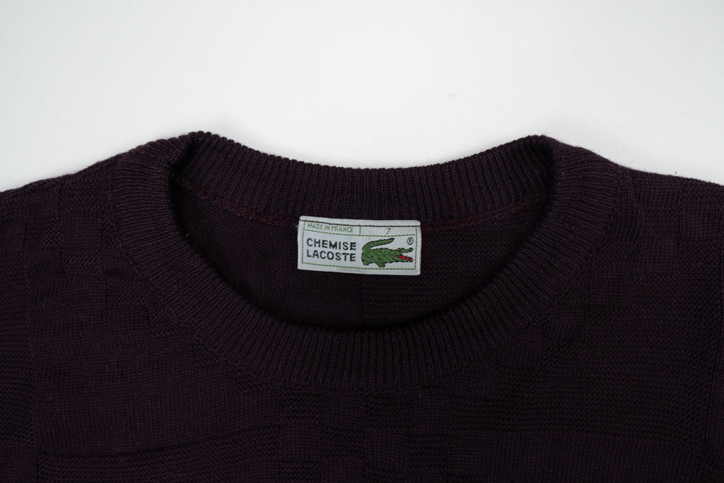 Vintage Lacoste Knit Sweater | L