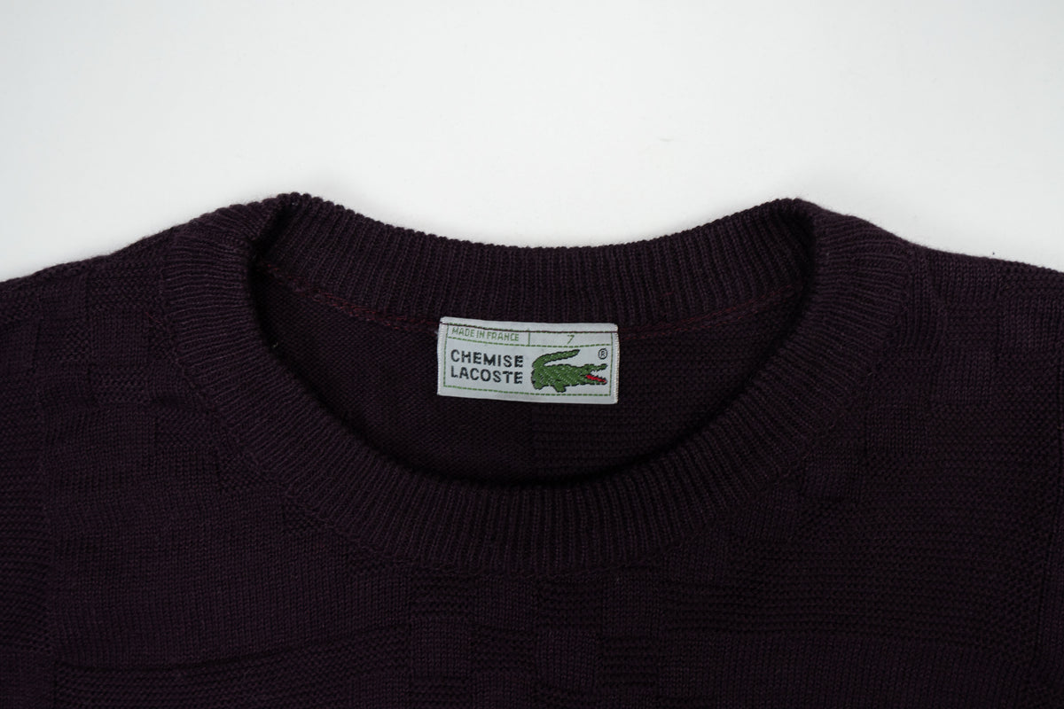 Vintage Lacoste Knit Sweater | L